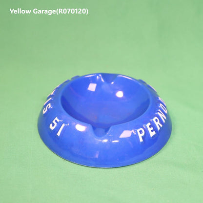 フランスのアニス系リキュールである「PERNOD 45」と「PASTIS 51」の2つのブランド名がデザインされた非常に珍しいダブルロゴ仕様のヴィンテージ灰皿＿全体回転