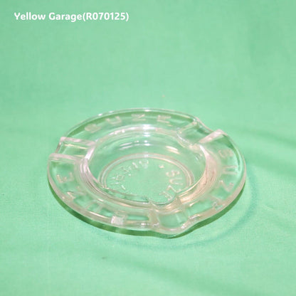 フランスのビター系アペリティフ「SUZE（スーズ）」のロゴが全面にあしらわれたヴィンテージガラス灰皿＿全体