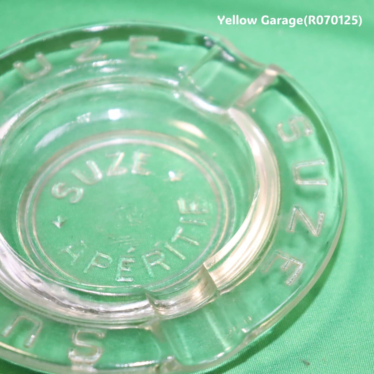 ヴィンテージガラス灰皿 SUZE APÉRITIF | フランス製 – ADHOCストアー