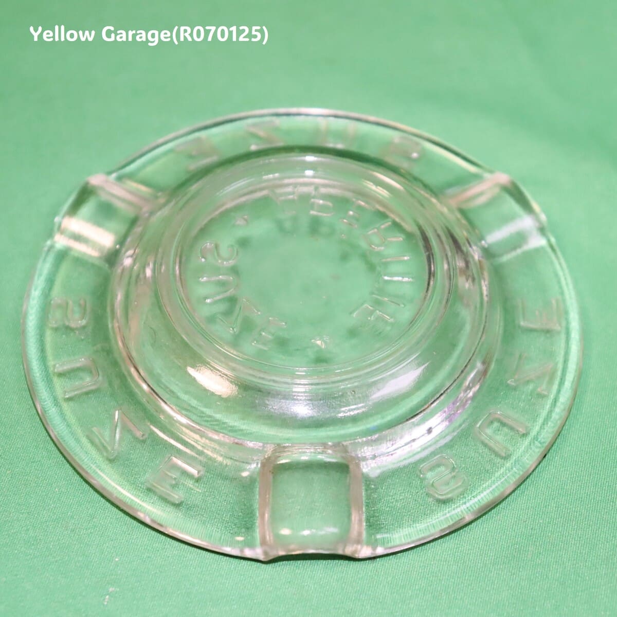 ヴィンテージガラス灰皿 SUZE APÉRITIF | フランス製 – ADHOCストアー