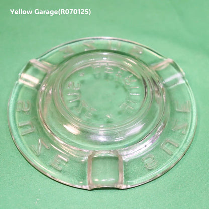 フランスのビター系アペリティフ「SUZE（スーズ）」のロゴが全面にあしらわれたヴィンテージガラス灰皿＿裏面