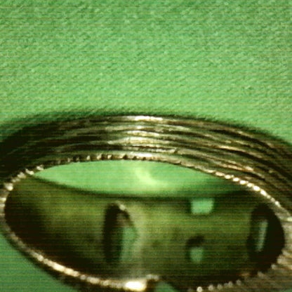 イギリスヴィンテージ 9金「DAD」メンズリング（刻印あり・ケース付き）