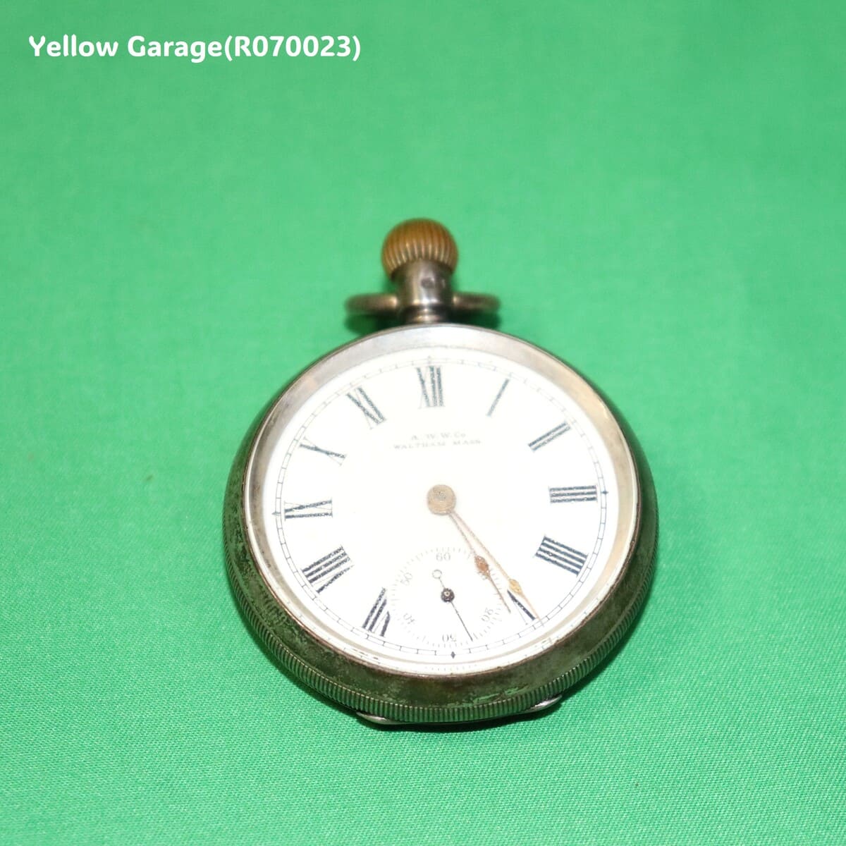 アメリカの名門 Waltham Watch Company（ウォルサム社） によるアンティーク懐中時計