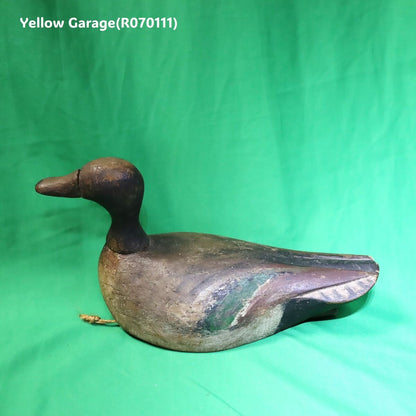 20世紀初期〜中期頃に作られたと推定される木製のカモデコイ（Duck Decoy）