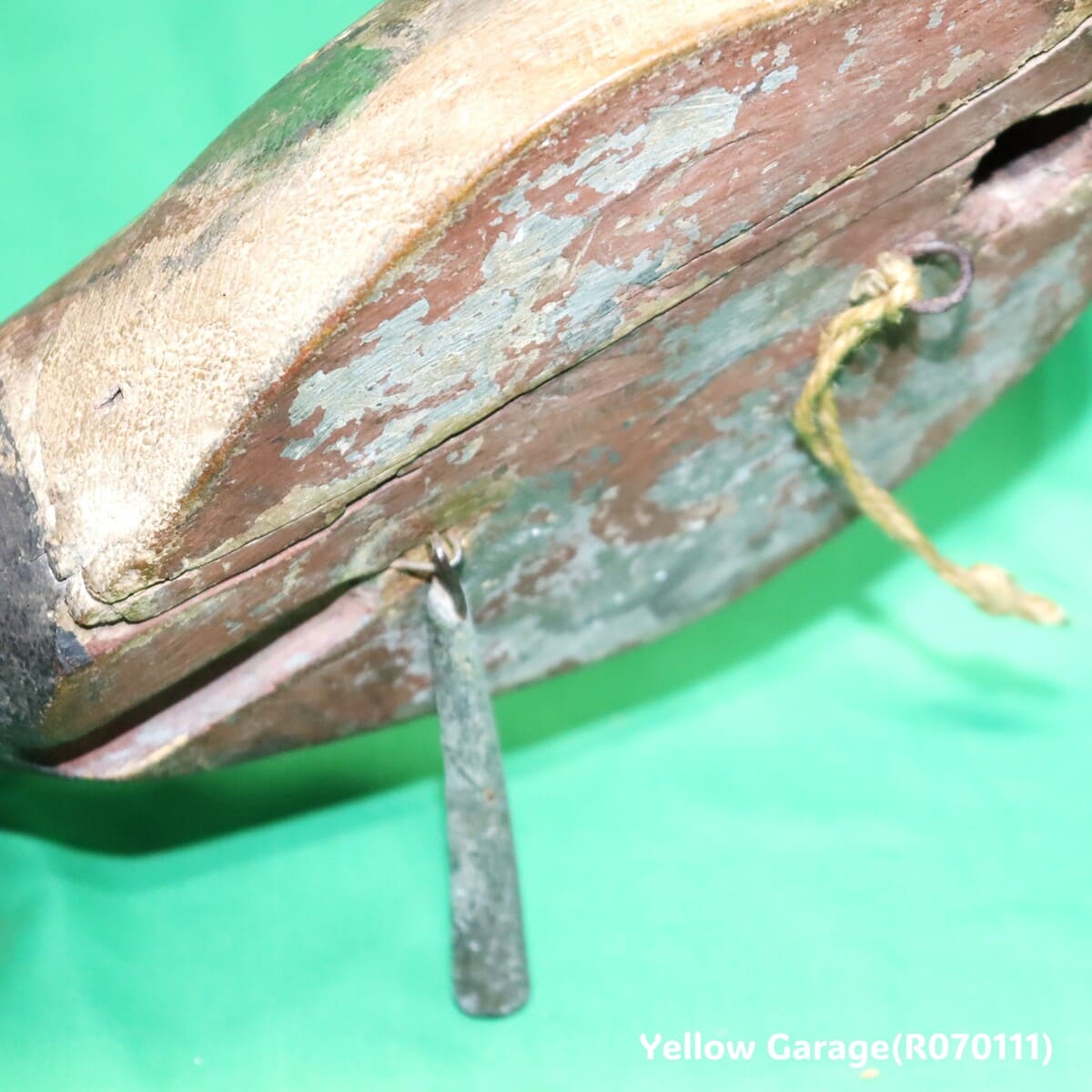 アンティーク 木製 カモ デコイ（村田コレクション／抜けるくちばし付き）