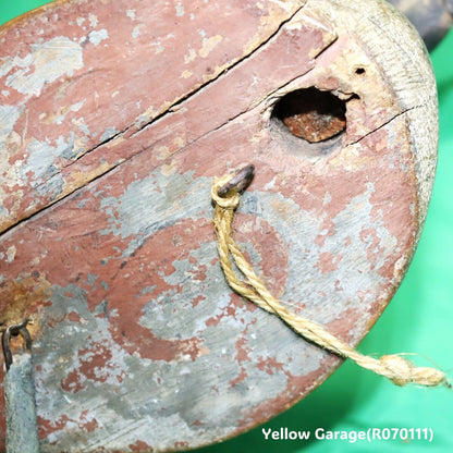 アンティーク 木製 カモ デコイ（村田コレクション／抜けるくちばし付き）