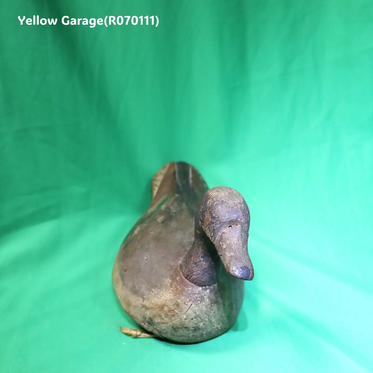 アンティーク 木製 カモ デコイ（村田コレクション／抜けるくちばし付き）