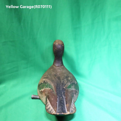 アンティーク 木製 カモ デコイ（村田コレクション／抜けるくちばし付き）